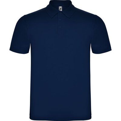 Polo de manga corta Unisex Marino 2XL