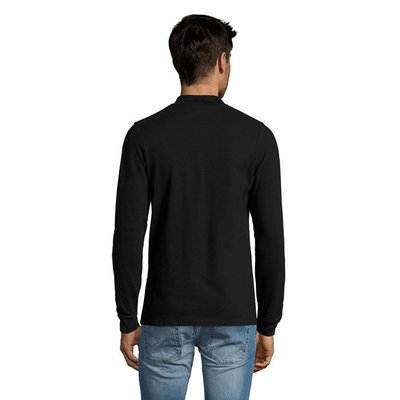 Polo Manga Larga Hombre 180g