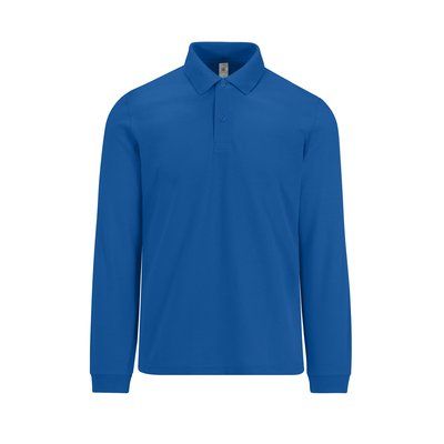 Polo manga larga hombre atemporal Royal Blue L