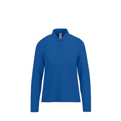 Polo manga larga mujer Royal Blue XS