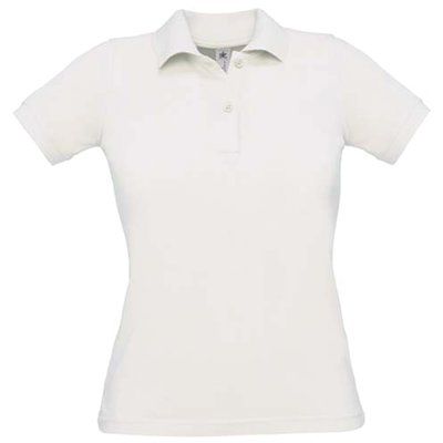 Polo mujer 100% algodón White XL