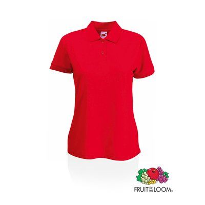 Polo de Mujer 180g Roj L