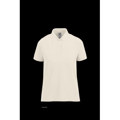 Polo mujer algodón preencogido Off White S