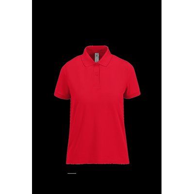 Polo mujer algodón preencogido Red XXL