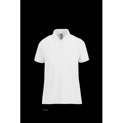 Polo mujer algodón preencogido White 3XL