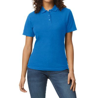 Polo mujer algodón Royal Blue XL