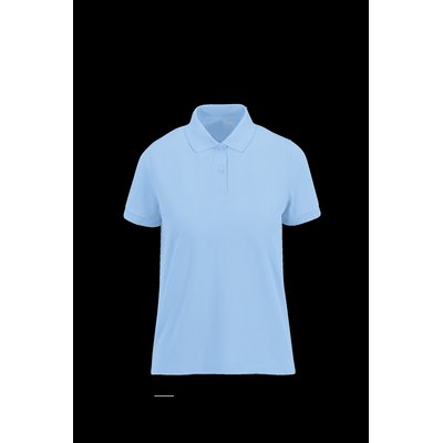 Polo Mujer Manga Corta Eco Azul XS