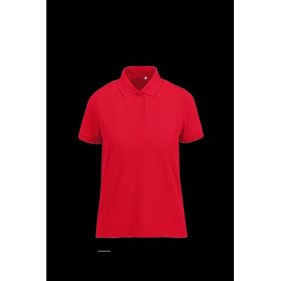 Polo Mujer Manga Corta Eco Rojo XS