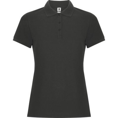 Polo mujer manga corta entallado PLOMO OSCURO 2XL