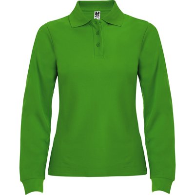 Polo mujer manga larga VERDE GRASS S