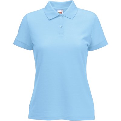 Polo mujer piqué Azul L