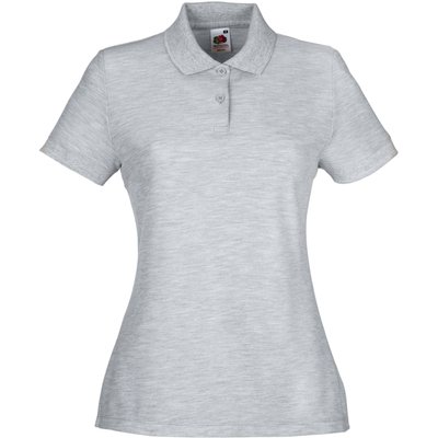 Polo mujer piqué Gris S