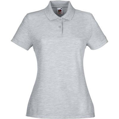 Polo mujer piqué Heather Grey L