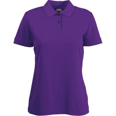 Polo mujer piqué Purple L