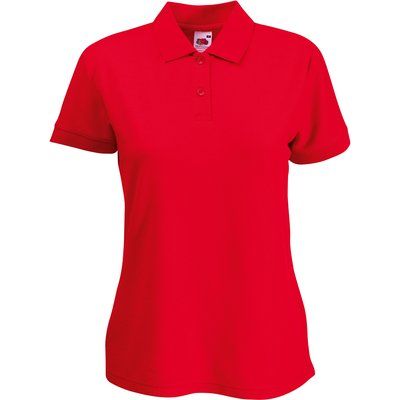 Polo mujer piqué Red L