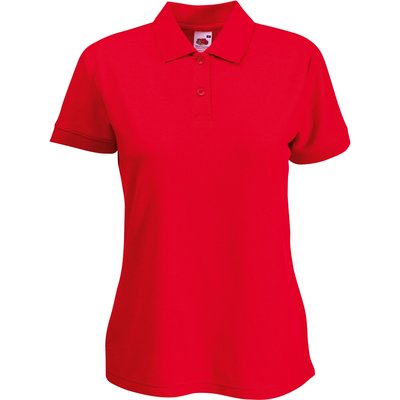 Polo mujer piqué Rojo S