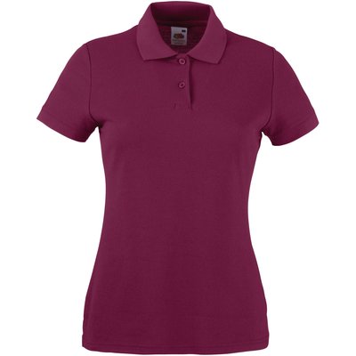 Polo mujer piqué Rojo / Violeta S