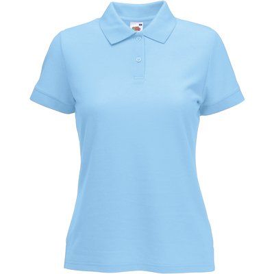 Polo mujer piqué Sky Blue XXL