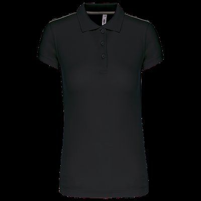 Polo de mujer secado rápido Black L