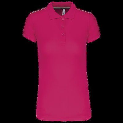 Polo de mujer secado rápido Fuchsia L