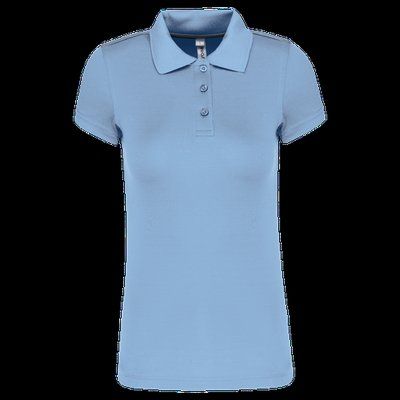 Polo de mujer secado rápido Sky Blue L