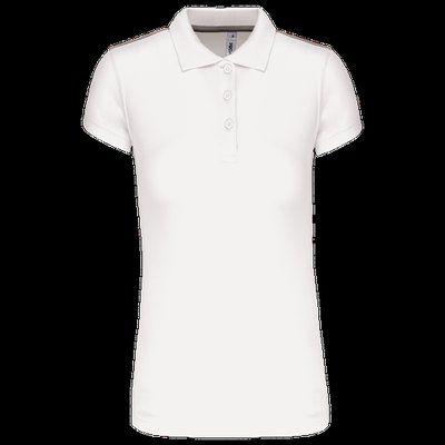 Polo de mujer secado rápido White XL