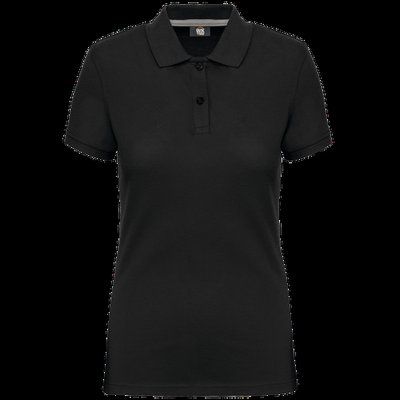 Polo Mujer Tratamiento antibacteriano Black S