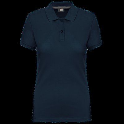 Polo Mujer Tratamiento antibacteriano Navy 3XL