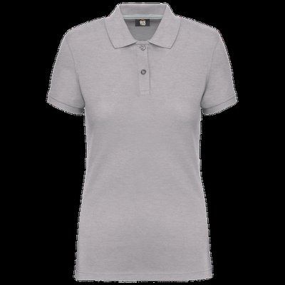 Polo Mujer Tratamiento antibacteriano Oxford Grey XL