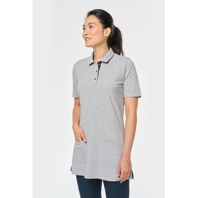 Polo largo mujer