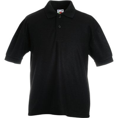 Polo niños varios colores Black 12/13 ans