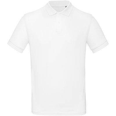 Polo Orgánico Hombre White S