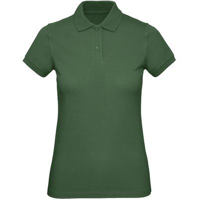 Polo Orgánico Mujer Bottle Green S