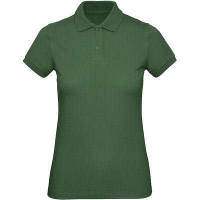 Polo Orgánico Mujer Bottle Green XXL