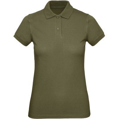 Polo Orgánico Mujer Urban Khaki XL