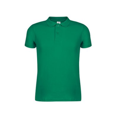 Polo Piqué Adulto 180g/m2 Verde M