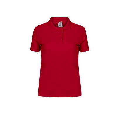 Polo Piqué Mujer 180g/m2 Roj XXL