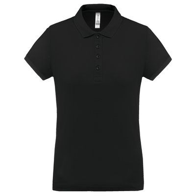 Polo piqué mujer Black XS