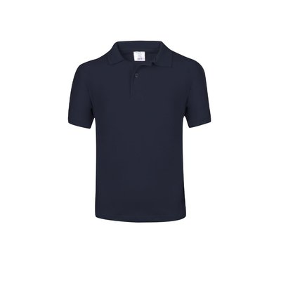 Polo Piqué Niño 180g/m2 Marino Oscuro M