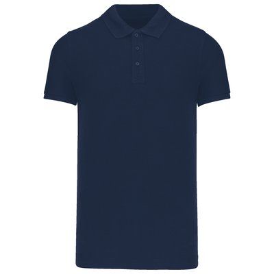 Polo piqué orgánico hombre Navy L