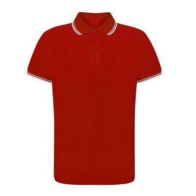 Polo de piqué transpirable Roj S