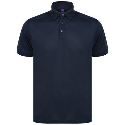 Polo de Poliéster reciclado para hombre Navy S