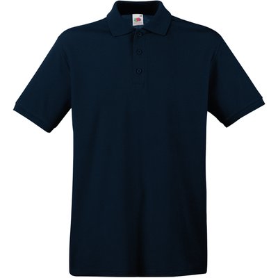 Polo Premium 100% algodón piqué Deep Navy M