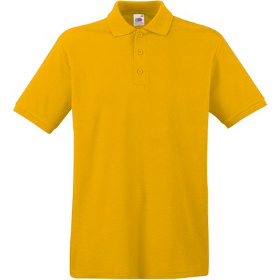 Polo Premium 100% algodón piqué Sunflower M