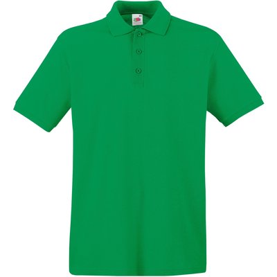 Polo Premium 100% algodón piqué Verde XXL