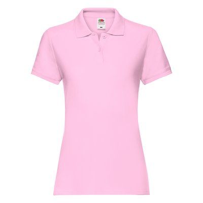 Polo premium mujer algodón Light Pink XXL