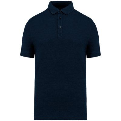 Polo de punto gofrado hombre Navy Blue S