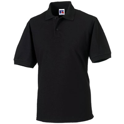 Polo ropa laboral resistente Negro 5XL