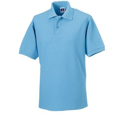 Polo ropa laboral resistente Sky Blue S