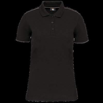 Polo ropa profesional mujer Black / Silver M